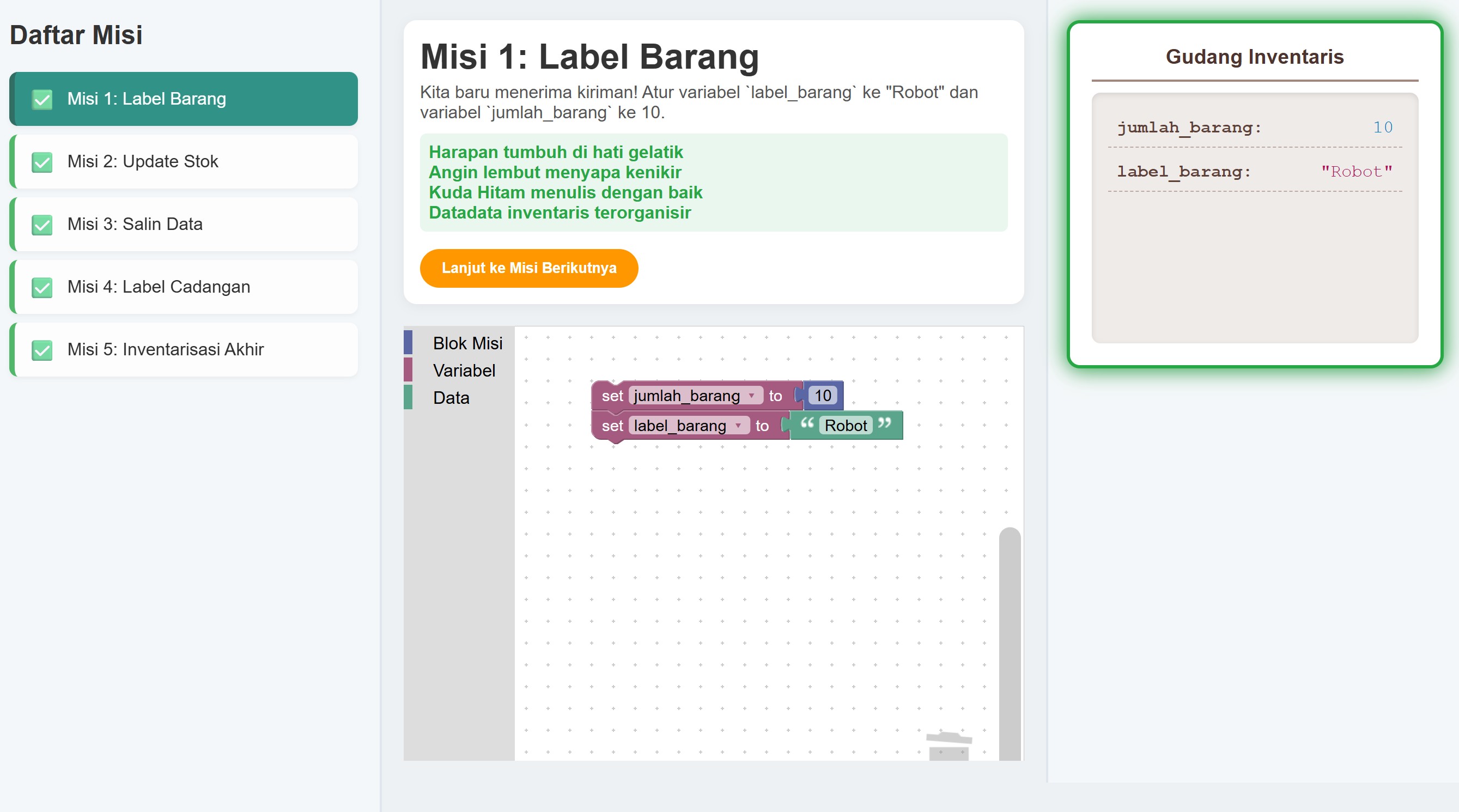Anak-anak Belajar Koding